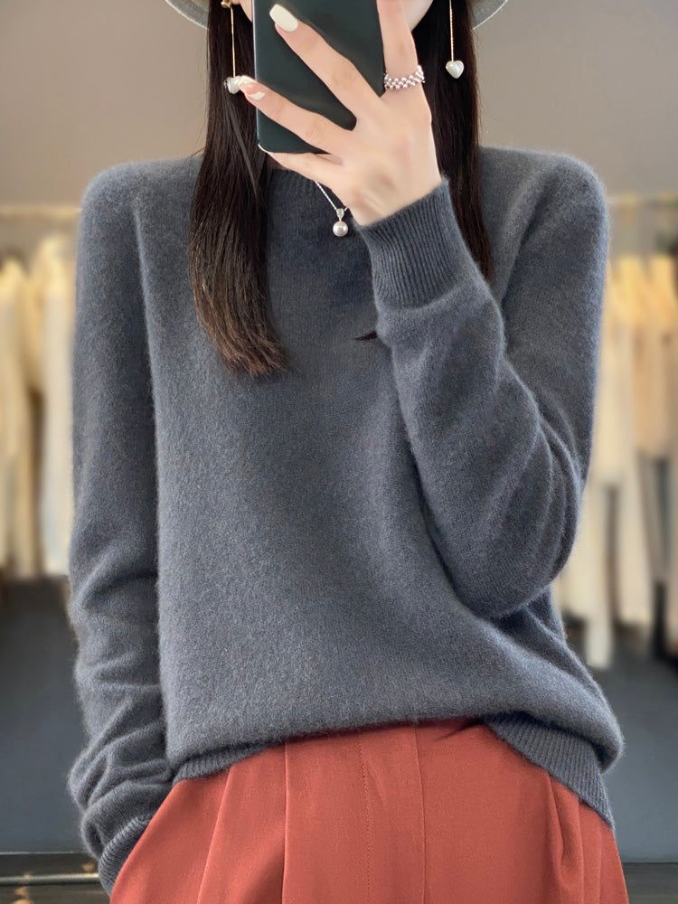 Ravena | Women's Oversized Pullover Sweater – Relaxed Fit