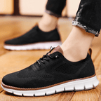 Ole | Men's Cushioned Mesh Lace-Up Sneakers