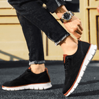 Ole | Men's Cushioned Mesh Lace-Up Sneakers