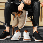 Ole | Men's Cushioned Mesh Lace-Up Sneakers