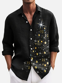 Falk | Christmas Blouse Button-Down Shirt for Men