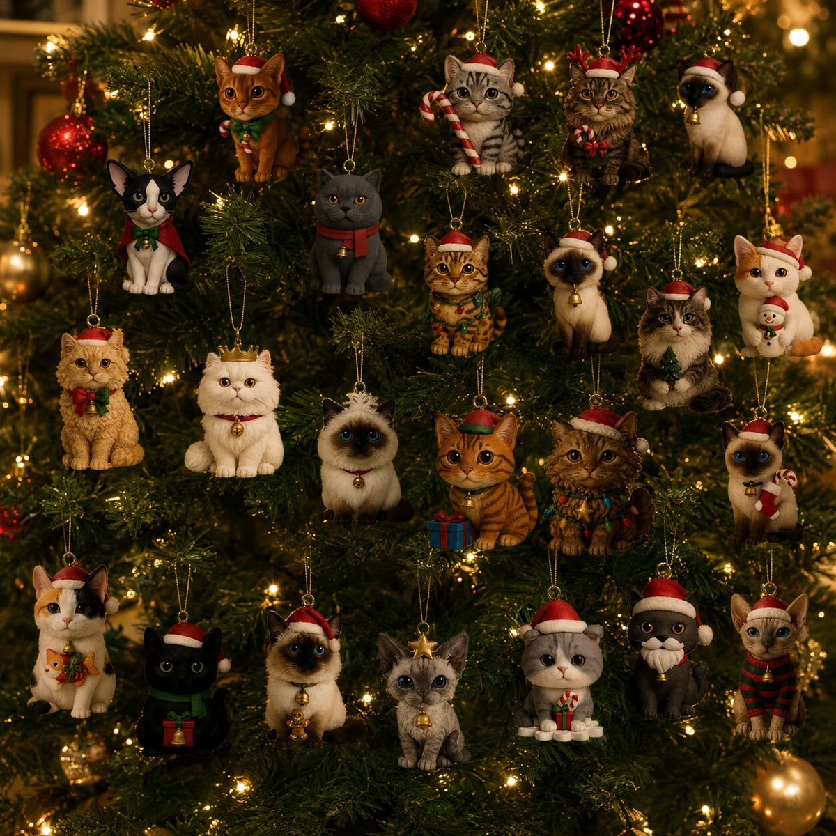 Milo | Advent Calendar Christmas Gift with 24 Cat Figurines