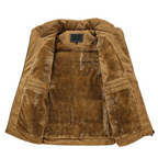 Jesse | Men's Corduroy Front-Zip Vest with Pockets