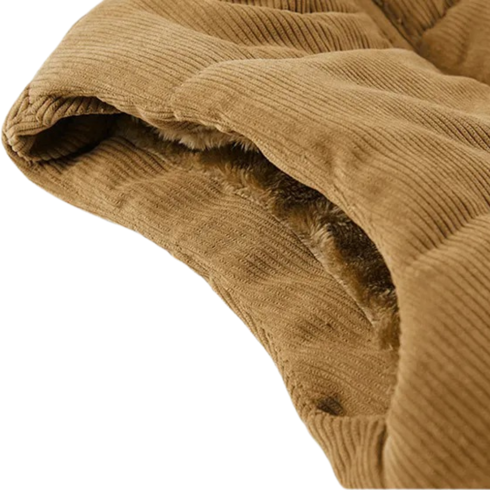 Jesse | Men's Corduroy Front-Zip Vest with Pockets