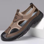 Brent | Men's Mesh Closed-Toe Sandals with Cut-Outs