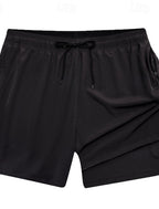 Warren | Men's Layered Drawstring Board Shorts with Pockets