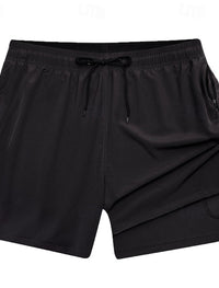 Warren | Men's Layered Drawstring Board Shorts with Pockets