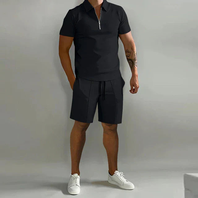 Ruben | Men's Polo and Shorts Two-Piece Summer Set