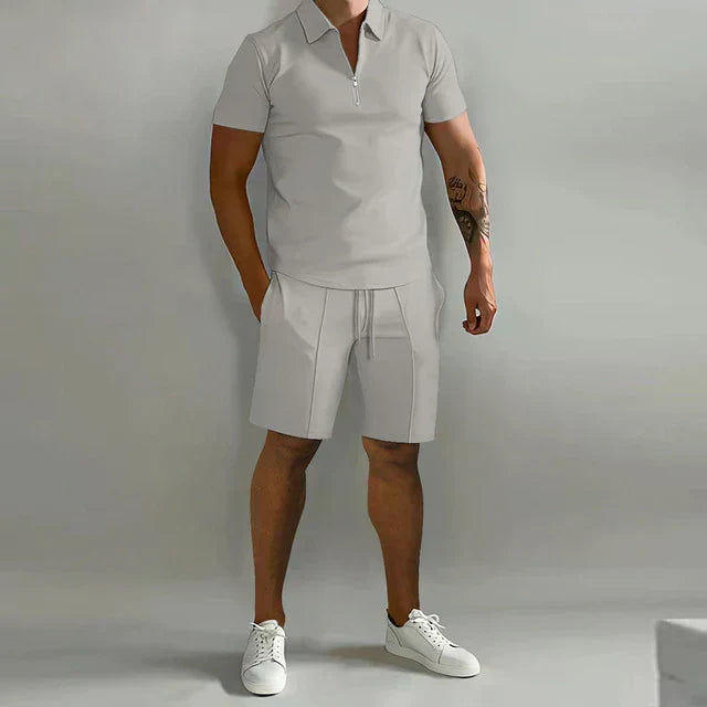 Ruben | Men's Polo and Shorts Two-Piece Summer Set