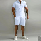 Ruben | Men's Polo and Shorts Two-Piece Summer Set