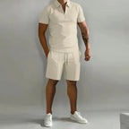 Ruben | Men's Polo and Shorts Two-Piece Summer Set
