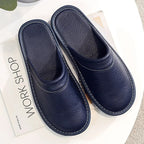 Brian | Men's Clog Slippers with Stitched Trim