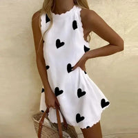 Amber | Women's Sleeveless Square Neck Mini Dress
