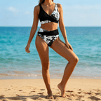 Nienke | Women's Wrap V-Neck High-Waist Bikini Set