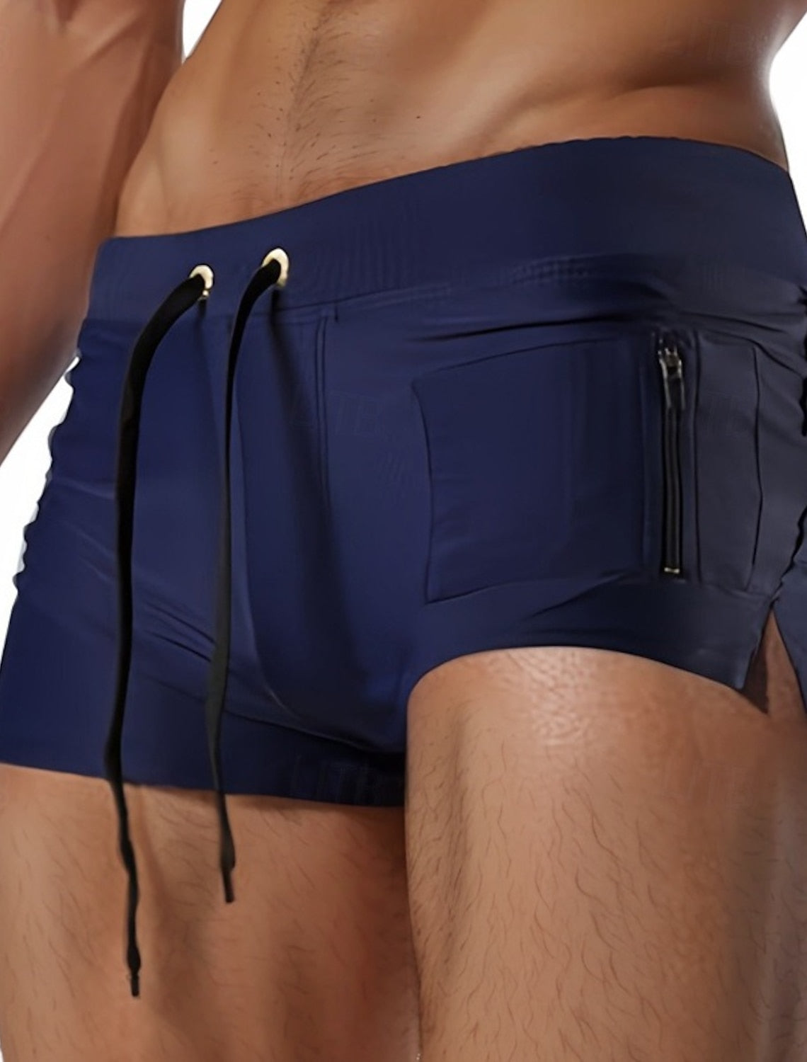 Quirijn | Men's Drawstring Swim Trunks with Side Pocket