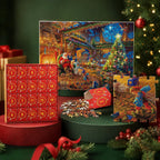 Denyse | Advent Calendar Christmas Gift 1008-Piece Puzzle Countdown
