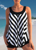 Alessia | Women's High-Waist Tie Tankini – Beach & Poolside