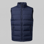 Henrik | Men's Quilted Stand-Collar Gilet with Zip Pockets