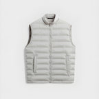 Hayes | Men's Quilted Sleeveless Puffer Vest with Stand-Up Collar