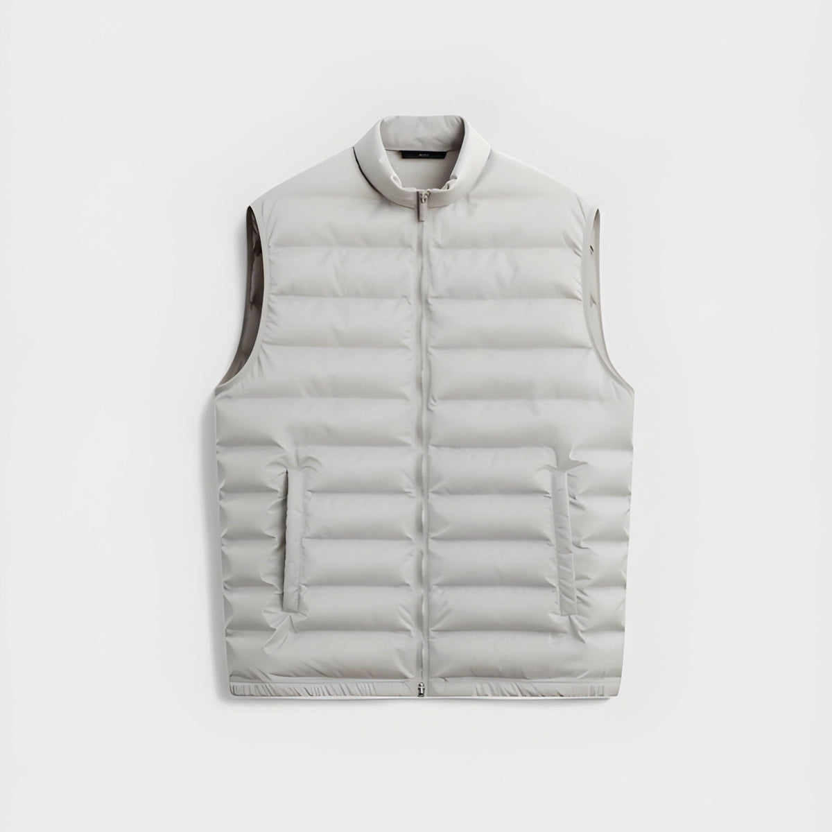 Hayes | Men's Quilted Sleeveless Puffer Vest with Stand-Up Collar