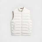 Hayes | Men's Quilted Sleeveless Puffer Vest with Stand-Up Collar