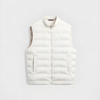 Hayes | Men's Quilted Sleeveless Puffer Vest with Stand-Up Collar