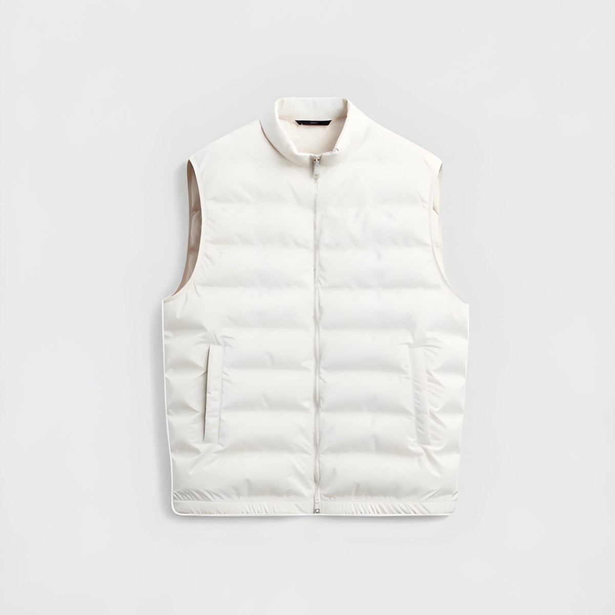 Hayes | Men's Quilted Sleeveless Puffer Vest with Stand-Up Collar