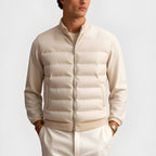 Hayes | Men's Quilted Sleeveless Puffer Vest with Stand-Up Collar