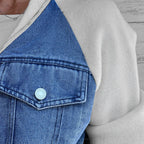 Arabella | Women's Zip-Up Patchwork Denim Jacket