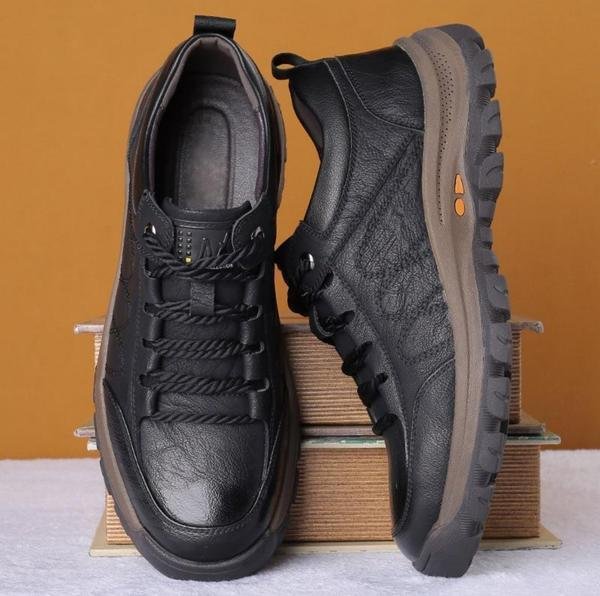 Reid | Men's Lace-Up Sneakers with Cushioned Sole