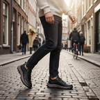 Reid | Men's Lace-Up Sneakers with Cushioned Sole