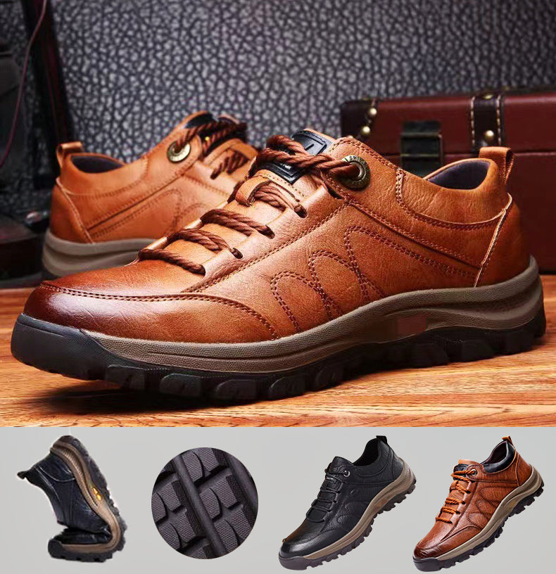 Reid | Men's Lace-Up Sneakers with Cushioned Sole