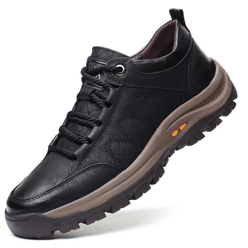 Reid | Men's Lace-Up Sneakers with Cushioned Sole