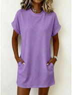 Sonja | Women's Relaxed Pocket Mini Dress