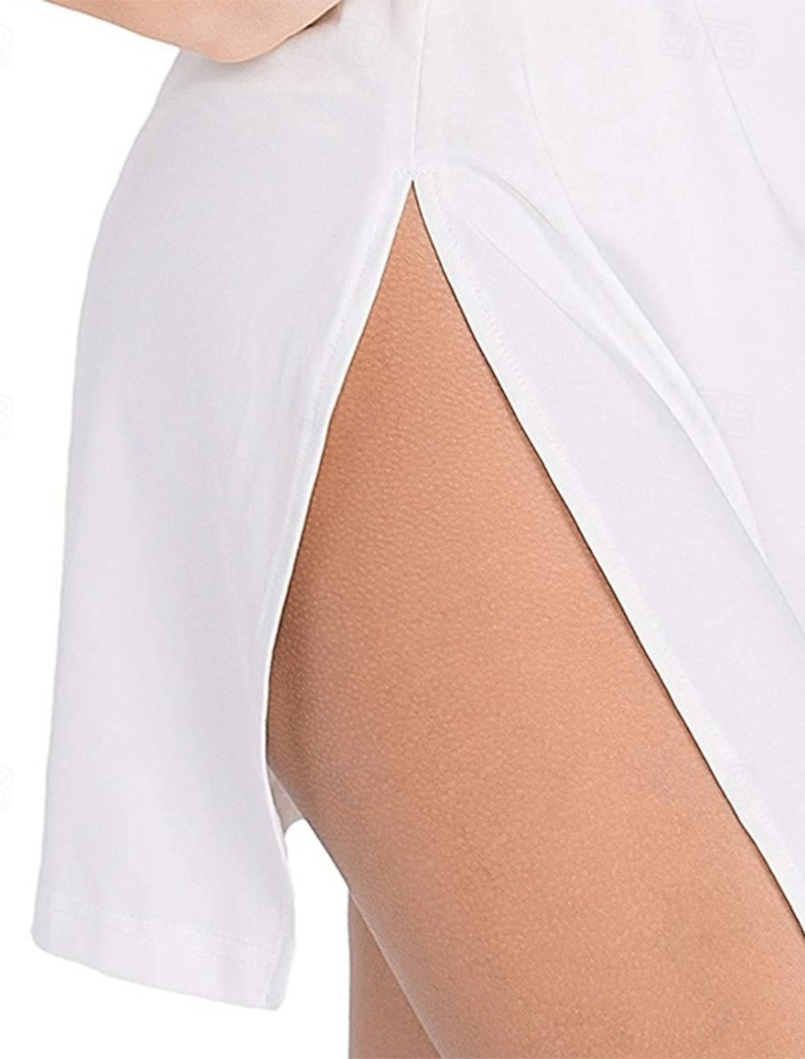Scarlett | Women's Draped Halter Mini Dress with Side Slit