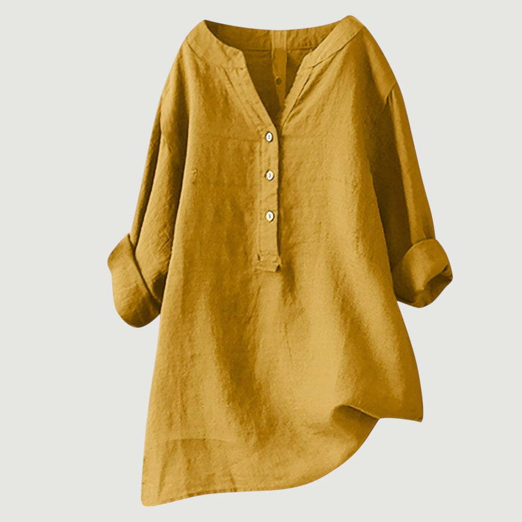 Karla Relaxed Button Tunic