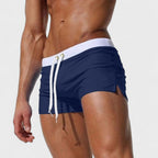 Casper | Men's Elastic-Waist Swim Shorts – Summer Beach