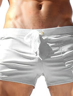Quirijn | Men's Drawstring Swim Trunks with Side Pocket