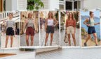 Angelique | Women's High-Waist Bermuda Shorts with Deep Pockets