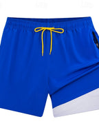 Warren | Men's Layered Drawstring Board Shorts with Pockets
