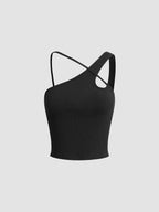 Marlien | Women's Cross-Strap Cut-Out Tank Top