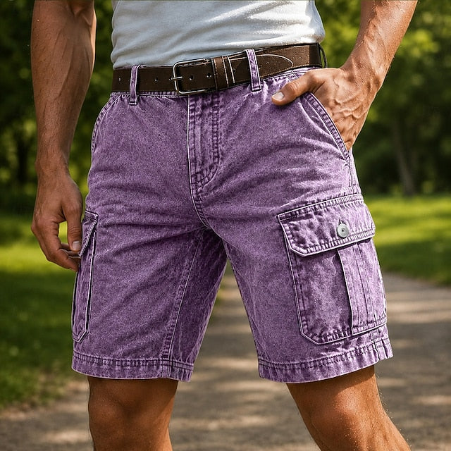 Boris | Men's Cargo Shorts with Patch Pockets
